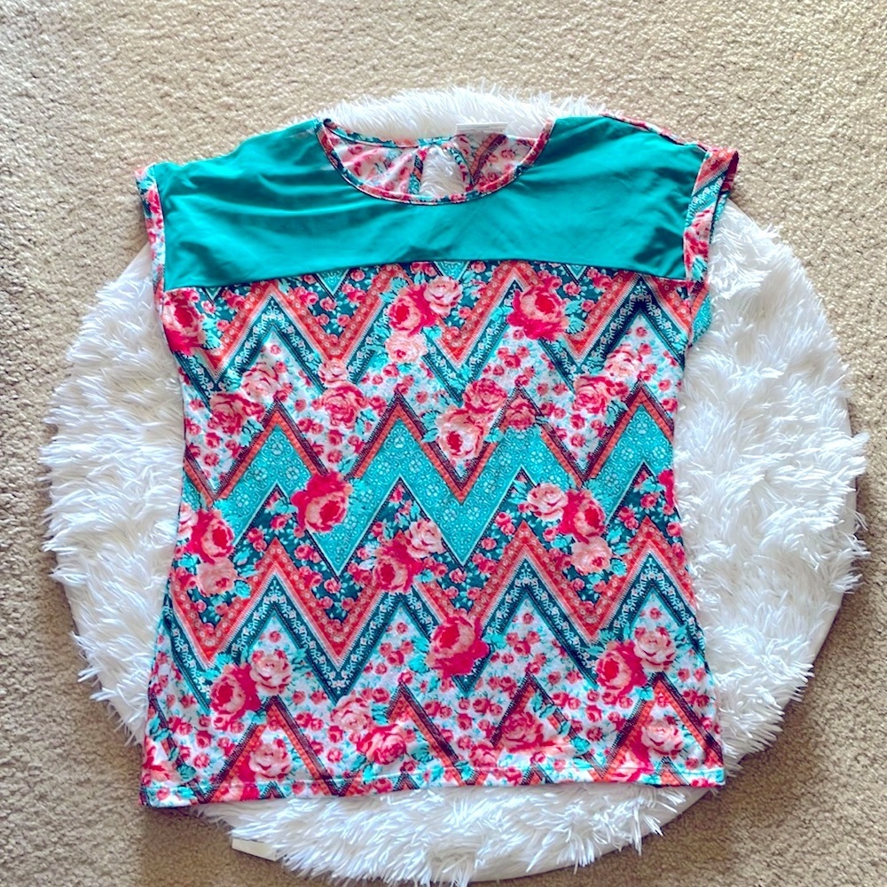 Bobbi Brooks Floral Top